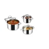 Set van 3 RVS kookpannen<SILVERCREST® Online
