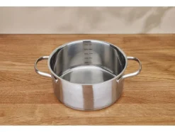 Set van 3 RVS kookpannen<SILVERCREST® Online