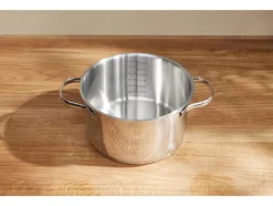 Set van 5 RVS pannen<SILVERCREST® Outlet