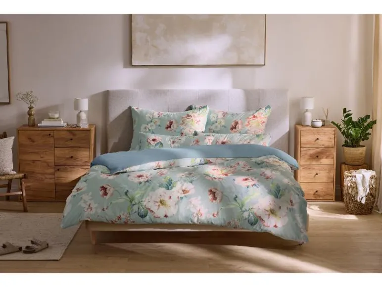 Set van 2 satijnen kussenslopen 50 x 60 cm<LIVARNO®