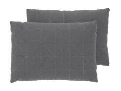 Set van 2 satijnen kussenslopen 60 x 50 cm<LIVARNO® Clearance