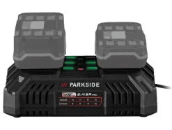 Set van 2 smart accu's 20 V - 4 Ah en 1 lader - 4,5 A<PARKSIDE PERFORMANCE® New