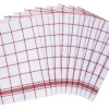 Set van 10 theedoeken 50 x 70 cm<W5 Outlet