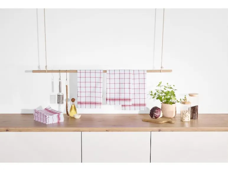 Set van 10 theedoeken 50 x 70 cm<W5 Outlet