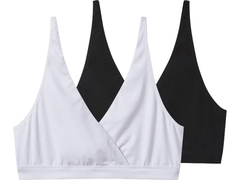 Set van 2 voedingsbeha's zonder beugel<esmara® Best