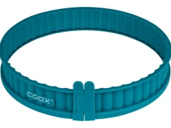 Siliconen quichevorm met glazen bodem<Coox New
