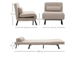 Slaapstoel<HOMCOM Clearance