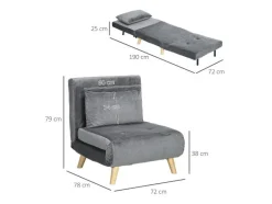Slaapstoel<HOMCOM Clearance