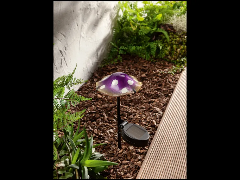 Solar LED-paddenstoel<LIVARNO home Outlet