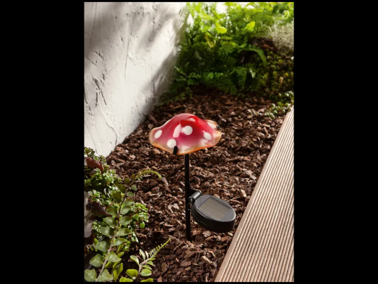 Solar LED-paddenstoel<LIVARNO home Outlet