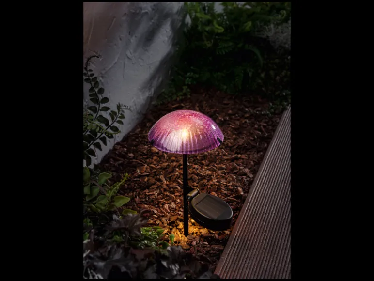 Solar LED-paddenstoel<LIVARNO home Outlet