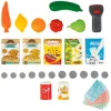 Supermarkt, met winkelwagen en kassa<SMOBY Clearance