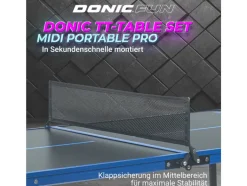 Tafeltennistafel set Midi Portable PRO<DONIC Online