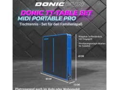 Tafeltennistafel set Midi Portable PRO<DONIC Online