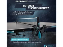 Tafeltennistafel STYLE 600 Outdoor<DONIC New