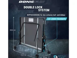Tafeltennistafel STYLE 600 Outdoor<DONIC New