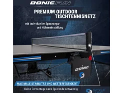Tafeltennistafel STYLE 1000 Outdoor<DONIC Hot
