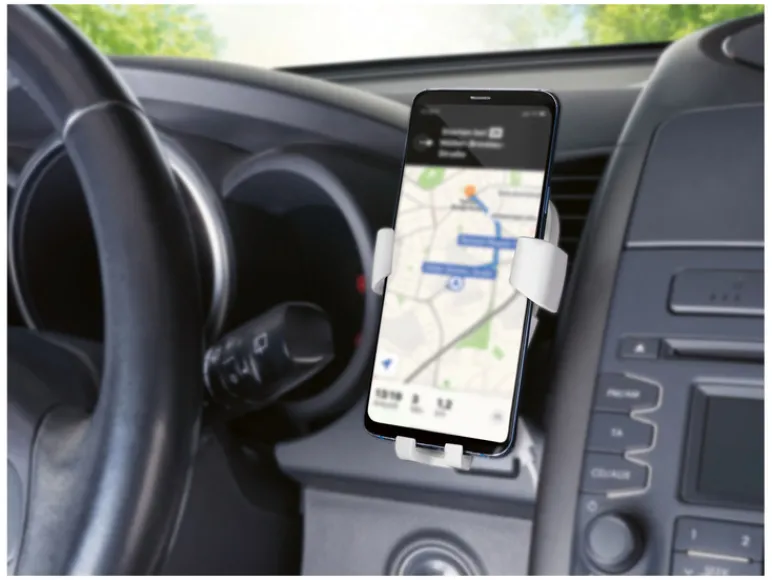 Telefoonhouder auto met QI®-lader<TRONIC® Outlet