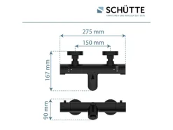 Thermostatische badkraan LONDON<Schütte Clearance