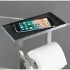 Toiletrolhouder met toiletborstel Debar<Wenko