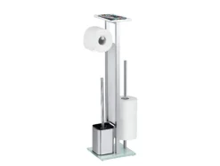 Toiletrolhouder met toiletborstel Debar<Wenko