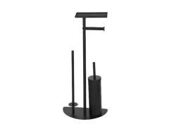 Toiletrolhouder met toiletborstel Cosenza<Wenko Discount