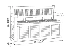 Tuinbank met opbergbox<LIVARNO home Clearance