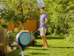 Tuinslangbox RollUp M grijs/blauw<Gardena Outlet