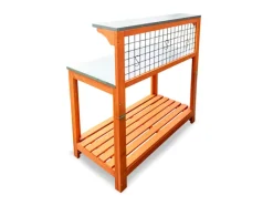 Tuintafel met verzinkte werktafel<HABAU New