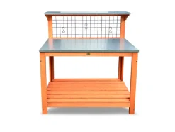Tuintafel met verzinkte werktafel<HABAU New