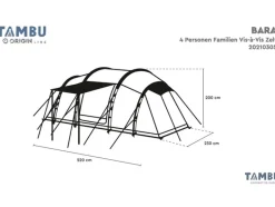 Tunneltent<TAMBU Discount