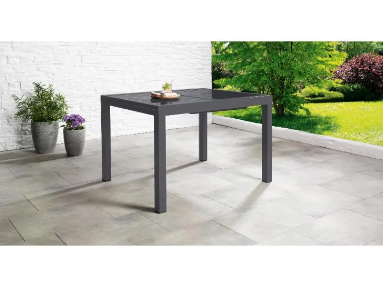 Uitschuifbare aluminium tuintafel Houston<LIVARNO home Outlet