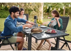 Uitschuifbare aluminium tuintafel Houston<LIVARNO home Outlet