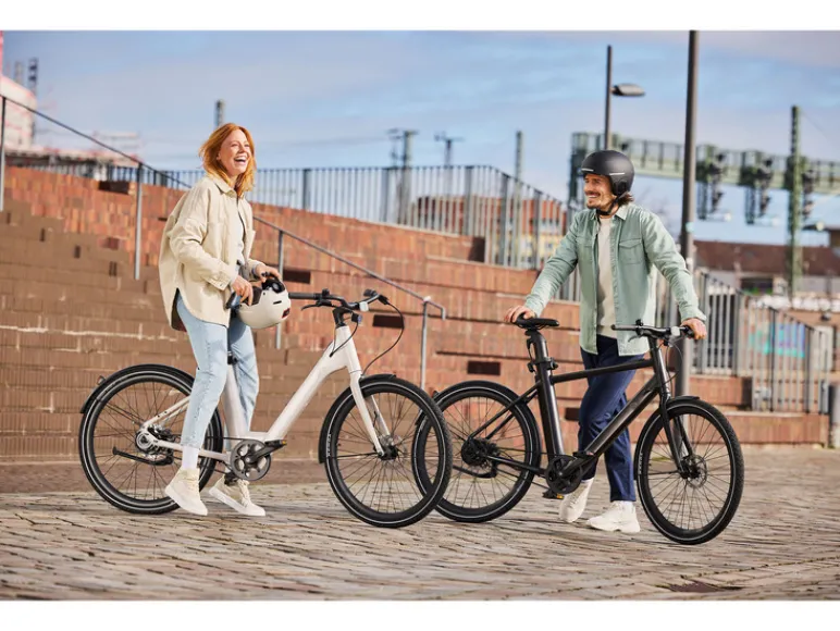 Urban elektrische fiets 1.0 X zwart<CRIVIT Hot
