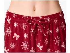 Velours dames kerstpyjama<esmara® Hot