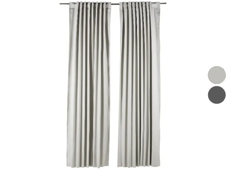 Verduisterende gordijnen 135 x 254 cm<LIVARNO® Sale