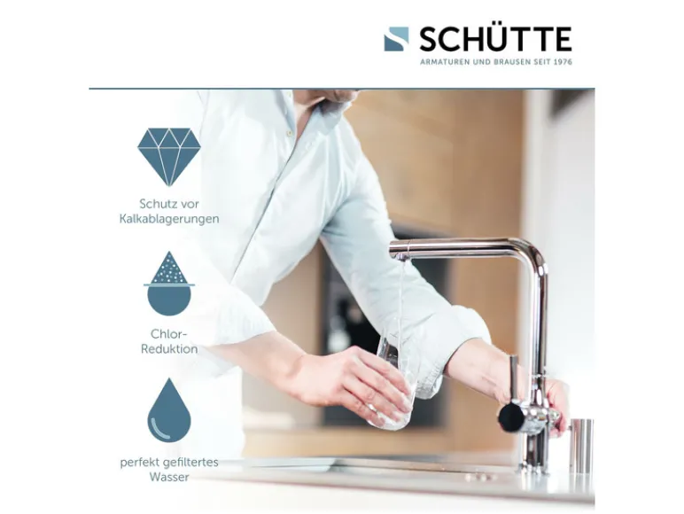 Vervangingsfilter voor Aquastar PRO kraan filtersysteem<Schütte