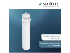 Vervangingsfilter voor Aquastar PRO kraan filtersysteem<Schütte