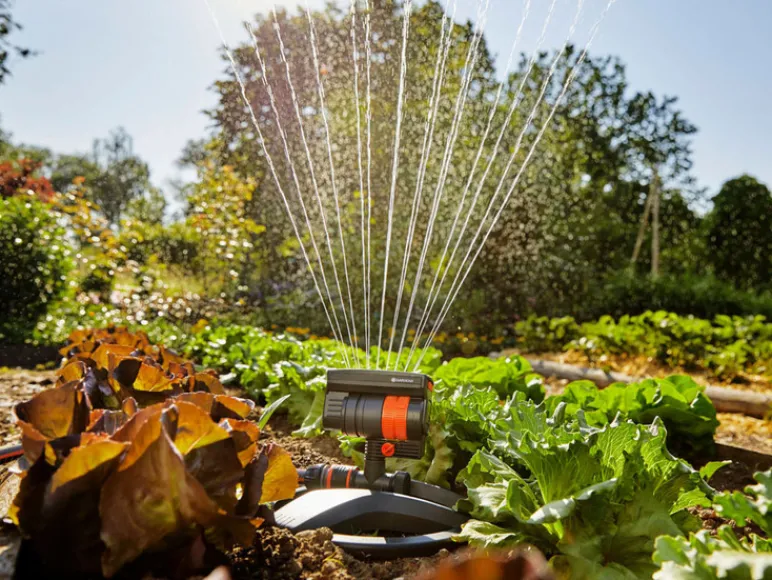 Vierkante sproeier AquaZoom compact<Gardena Online