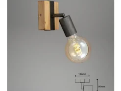 Wand- en plafondlamp<Briloner Hot