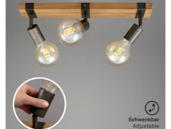 Wand- en plafondlamp<Briloner Hot