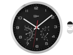 Wandklok met thermometer en hygrometer<LIVARNO home Outlet