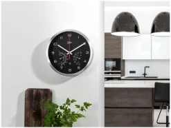 Wandklok met thermometer en hygrometer<LIVARNO home Outlet