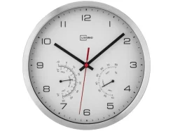 Wandklok met thermometer en hygrometer<LIVARNO home Outlet