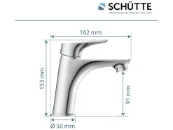 Wastafelkraan BOSTON<Schütte Clearance