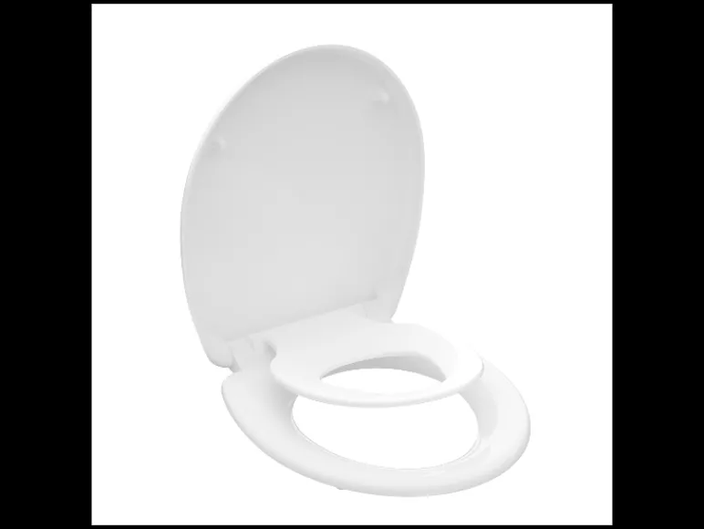 WC zitting duroplast FAMILY WHITE met soft-close-mechanisme en snelsluiting<Schütte Discount