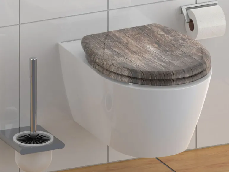 WC zitting duroplast, met soft-close-mechanisme<Schütte