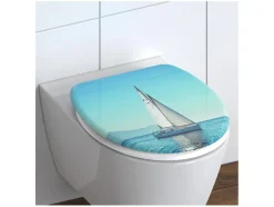 WC zitting duroplast, met soft-close-mechanisme<Schütte