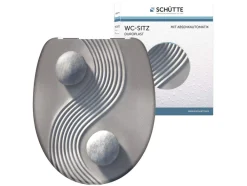 WC zitting duroplast, met soft-close-mechanisme<Schütte