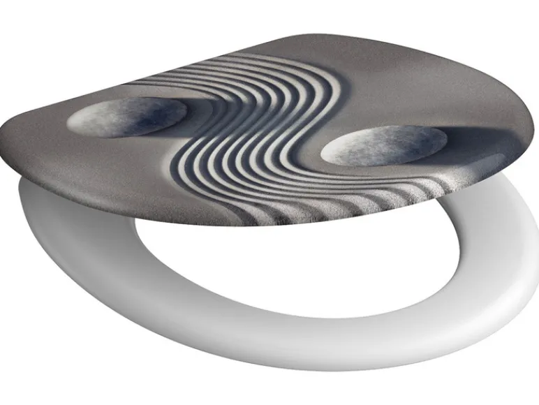 WC zitting duroplast, met soft-close-mechanisme<Schütte